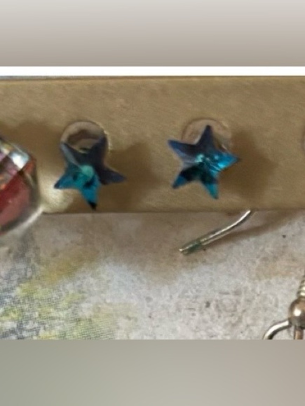 Blue Star Stud Earrings - Women Jewelry